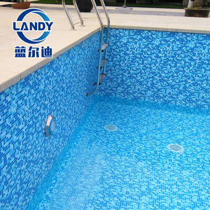แผ่นเมมเบรนสำหรับสระว่ายน้ำ Landy ขนาด 1.5 ม. * 25 ม. ผลิตจาก PVC กันน้ำ ลายโมเสค - Product Image 1