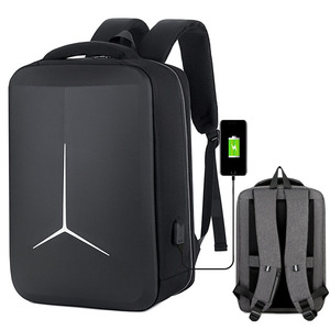 Custom Wholesale Custom <b>Black</b> Nylon Laptop <b>Backpacks</b> <b>School</b> Bags Unisex Mochilas Office Computer Bag Laptop <b>Backpack</b> - Product Image 1