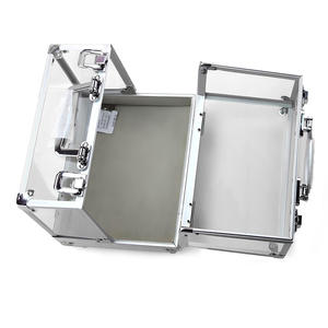 Caja de Fichas de Aluminio de Doble Apertura con Capacidad para 600 Fichas, Ideal para Jugar en el <span class=keywords><strong>Casino</strong></span> - Product Image 6