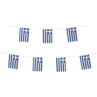 Grèce Drapeaux Grec Petit String Mini Drapeau Fanion Bannière Décorations