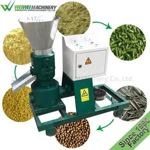 Capacity 150-300 kg/h cattle livestock poultry goat animal sinking fish feed pellet making mill machine