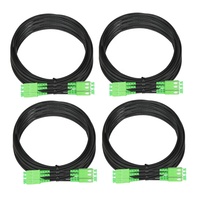 Kabel Patch Fiber Optik SURELINK Outdoor Simplex Duplex G652d G657a 3.0mm PVC atau LSZH Ftth dengan Konektor SC UPC APC