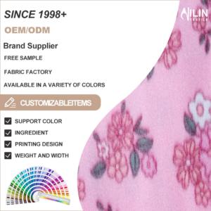 Tricot <span class=keywords><strong>imprimé</strong></span> des deux côtés brosse tissu polaire pour châle - Product Image 5