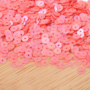 Lan Guang Bán Buôn 2/3/4Mm Matte Vòng Lỗ Một Mức Độ Sequin May Trên Thêu Quần Áo Vật Nuôi Giày Tự Làm Phụ Kiện - Product Image 5