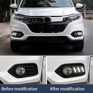 Luces LED de Conducción Diurna DRL para Automóvil Honda HR-V <span class=keywords><strong>Hrv</strong></span> Vezel 2019 <span class=keywords><strong>2020</strong></span> 2021, Lámpara Antiniebla con Luz de Señal de Giro - Product Image 5