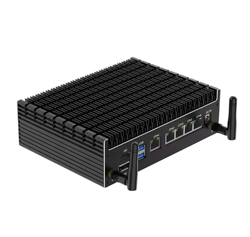 5 LAN Thin Client Mini PC Multi NIC 10510U 8GB DDR4 16GB Fanless Ubuntu Industrial Gateway I7 I5 I3 Stock Product