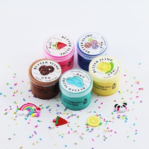 สไลม์ซุปเปอร์ฟัน ฟลัฟฟี่ กลิ่นหอมหวาน ของเล่นสไลม์โฟม คอตตอนโฟมกัม สำหรับเด็ก ชุดสไลม์เนย 6 ชิ้น - Product Image 4