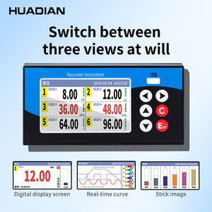 เครื่องบันทึกข้อมูลแบบไร้กระดาษ เครื่องบันทึกค่าพีเอช เครื่องบันทึกค่าระดับ เครื่องบันทึกข้อมูลอิเล็กทรอนิกส์ เครื่องบันทึกความดันสำหรับ<span class=keywords><strong>การ</strong></span>ทดสอบแรงดัน เครื่องบันทึกกราฟิกแบบไร้กระดาษ - Product Image 3