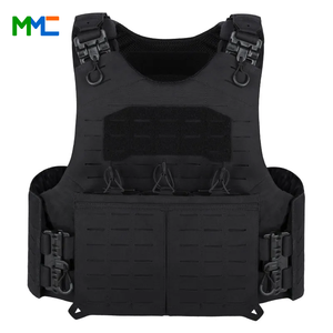 Chaleco Táctico de Protección Corporal para Exteriores, Camuflaje, Molle, Seguridad, Poliéster, Portaplacas Balístico, Ajustable, con Peso, Cómodo - Product Image 5