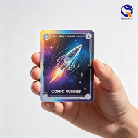 Cartes à jouer personnalisées écologiques avec impression laser couleur, papier cartonné 310 g/m², avec emballage en boîte pliante