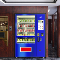 Distributeur automatique à écran tactile en libre-service pour pain, chips, frites, boissons et en-cas avec fonction SDK
