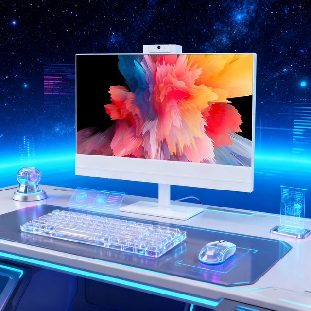 Factory Price Bilgisayar Aio 21.5 Inch Gaming Computer AMD 3050E 500GB Ssd All in One Pc Monoblock Desktop Gaming Pc Full Setup