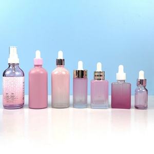 Botella de Spray para Cabello Reutilizable de 100 ml y 50 ml, Color Rosa Intenso, Botella de Espuma sin Aire para Mascotas, Botella con Gotero de Plástico, Juego de Envases para el Cuidado de la Piel y Frascos - Product Image 3