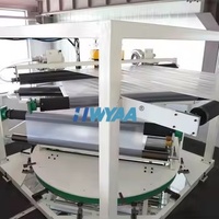 Machine de production de film soufflé coextrudé à 3 couches haute transparence, ligne de production dédiée pour film de substrat de laminage PE de qualité supérieure.