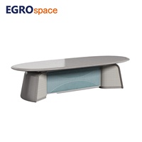 Muebles Comerciales EGROspace, Escritorio para Sala de Conferencias, Mesa de Reuniones de Lujo para Directivos, Personal y Visitantes