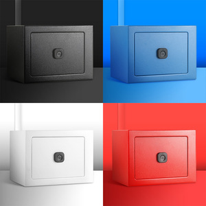 Caja Fuerte con Huella Dactilar Wanjiabao 17FO, 170x230x170mm, Placa de Acero, para Hogar, Oficina, Hotel - Product Image 1