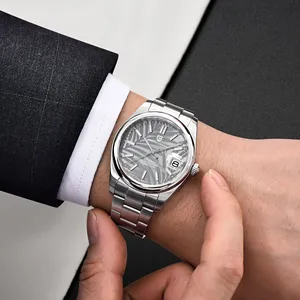 <span class=keywords><strong>PAGANI</strong></span> DESIGN — montre-bracelet mécanique et automatique pour homme, DESIGN feuille de palmier, miroir en saphir, nouvelle collection, 39MM, <span class=keywords><strong>NH35A</strong></span> - Product Image 6