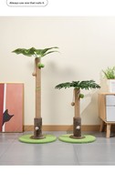 Nouvelle Arrivée Arbre à Chat Compact et Spacieux avec Griffoir en Sisal Anti-éclaboussures, Maison Confortable pour Chat et Mobilier de Jeu pour Chatons
