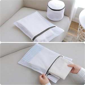 Laundry <b>Bags</b> Printing Fine Mesh Clothing Care and Washing <b>Bag</b> Set Large Mesh Bra Washing Clothes <b>Net</b> <b>Bag</b> - Product Image 3