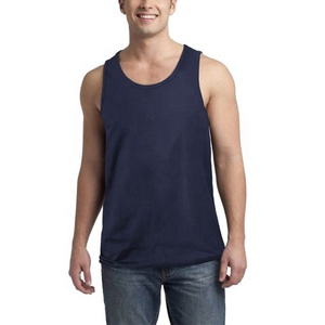 Débardeurs d'entraînement personnalisés PIHA SPORTS en coton 100% avec broderie et impression numérique pour hommes - Course à pied, Musculation, Exercice, Gym - Product Image 5