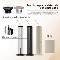 Diffuseur d'huiles essentielles à atomisation biphasique, capacité de 100 ml, diffuseur d'arômes portable de table avec diffusion de parfum