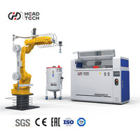 HEAD Machine de découpe au jet d'eau robotique CNC de haute précision à 6 axes entièrement personnalisée