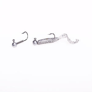 Serrure à vis Spin petit poids tête de gabarit nouveau modèle têtes de gabarit en gros hameçons de pêche - Product Image 2