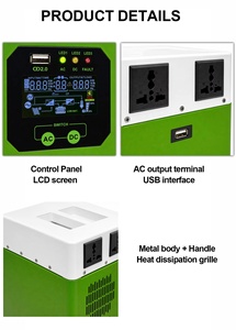 สถานีไฟฟ้าพกพาพร้อมแผงโซลาร์เซลล์ 500w - Product Image 4