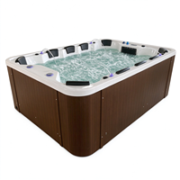 Baignoires Spa de Luxe Extérieures pour 10 Personnes et Piscines de Massage – Vente Chaude pour Hôtels, Jardins, Resorts et Villas (Fourniture en Gros)