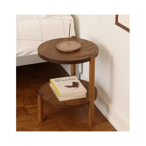 Giữa Thế Kỷ Nâu đêm đứng giường bên bảng cạnh giường ngủ cổ gỗ nổi nightstand gỗ đêm bảng cho đồ nội thất hiện đại