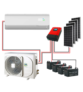 Aire Acondicionado Solar de 48v y 12000 BTU, Sin Conexión a la Red, Precio en China, con Energía Solar y Batería - Product Image 3