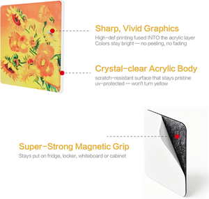 Stable Production Supplier High Quality Scratch Resistant Magnetic Acrylic DIY for Classroom Learning Office <b>Message</b> <b>Board</b> - Product Image 4