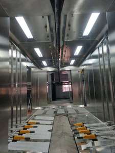 Cabine de peinture en acier inoxydable robuste et durable avec revêtement en poudre, four de séchage et de durcissement multifonctionnel pour diverses applications - Product Image 4