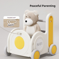 Poussette multifonctionnelle pour tout-petits, 4 en 1, jeu de marchette pour bébés
