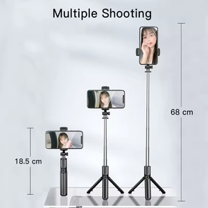 S03 Selfie Stick Integrated Floor Tripod Mobile Live Portable <strong>Remote</strong> Control <strong>Camera</strong> Stand Universal Selfie Stick - Product Image 4