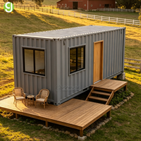Kit de maison conteneur Goeasy, maison modulaire préfabriquée pour une installation facile, maison isolée en conteneur