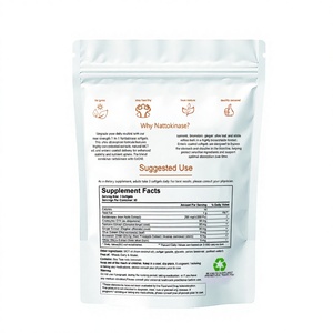 Cápsulas de Nattokinasa OEM en Oferta, Suplemento Cardiovascular con CoQ10 para el Bienestar Circulatorio, Suplemento de Nattokinasa 240 piezas - Product Image 2