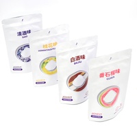Sachet Doypack refermable en plastique de qualité alimentaire pour l'emballage de bonbons, snacks et aliments secs