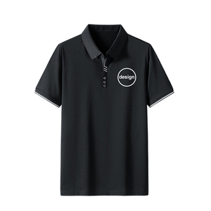 Camisas de Golf Bordadas con Logotipo Personalizado para Hombre, Camisas Polo Lisas Estampadas al por Mayor en Color Morado y Naranja para Mujer, 100% Algodón para Hombre - Product Image 1