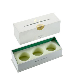 customized ceramic candle jar with lid and box candle jar and box luxury candle shipping box with insert