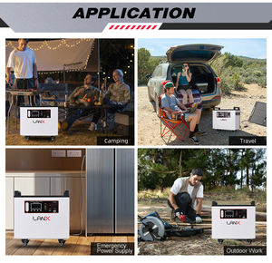 Estación de Energía Solar Lifepo4 de 2200W 2201WH, Generador de Carga Rápida, Estación de Energía Portátil para Acampar - Product Image 4