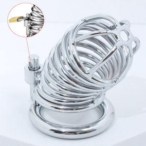 新しいステンレス鋼ディルドコックケージペニスリングロックカテーターステルスベルト男性純血症デバイス - Product Image 6