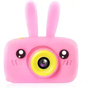 Противоударная обучающая игрушечная мини-камера для детей Цифровая видеокамера игрушечные камеры в комплекте карта 16 Гб