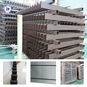 Clôture en aluminium à <span class=keywords><strong>lame</strong></span> verticale décorative <span class=keywords><strong>composite</strong></span> de haute qualité, nouveau design - Product Image 3