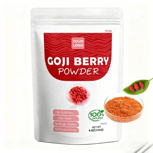 Polvo de Frutos de Goji Liofilizados 100% Puro, Instantáneo y Orgánico - Product Image 1