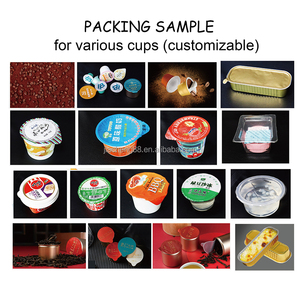 Nhôm container cup ngay lập tức Mì Cup niêm phong máy giấy cup bỏng ngô niêm phong Bát niêm phong máy ngay lập tức mì đóng gói - Product Image 4