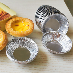 Vendita diretta in fabbrica Mini stampo da forno torta di latta foglio di <span class=keywords><strong>alluminio</strong></span> crostata tazza di uova per uso domestico torta in <span class=keywords><strong>alluminio</strong></span> Mini tortiera - Product Image 4
