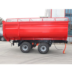 DAOLER Rimorchio Ribaltabile in Lega di Ferro di Alta Qualità 5-10 Tonnellate <span class=keywords><strong>Accessori</strong></span> <span class=keywords><strong>per</strong></span> Trattori Agricoli e da Giardino - Product Image 3