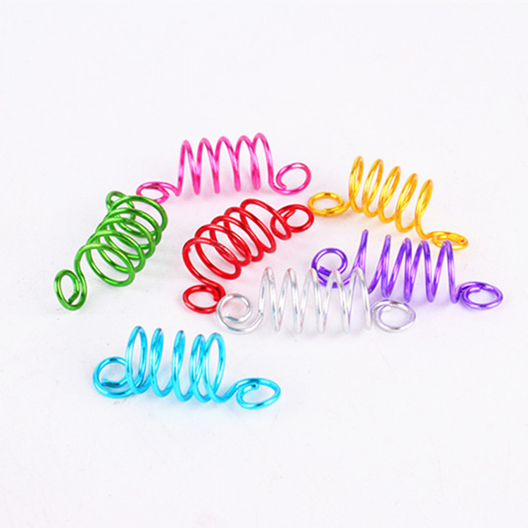 wholesale dreadlocks hair ring hair styles tools colorful accessories stainless steel decoration beads for dreadlocks