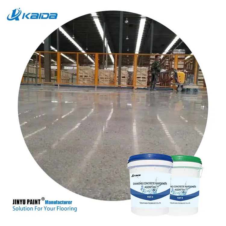Agente de tratamento de superfície para concreto endurecedor de piso de silicato de lítio